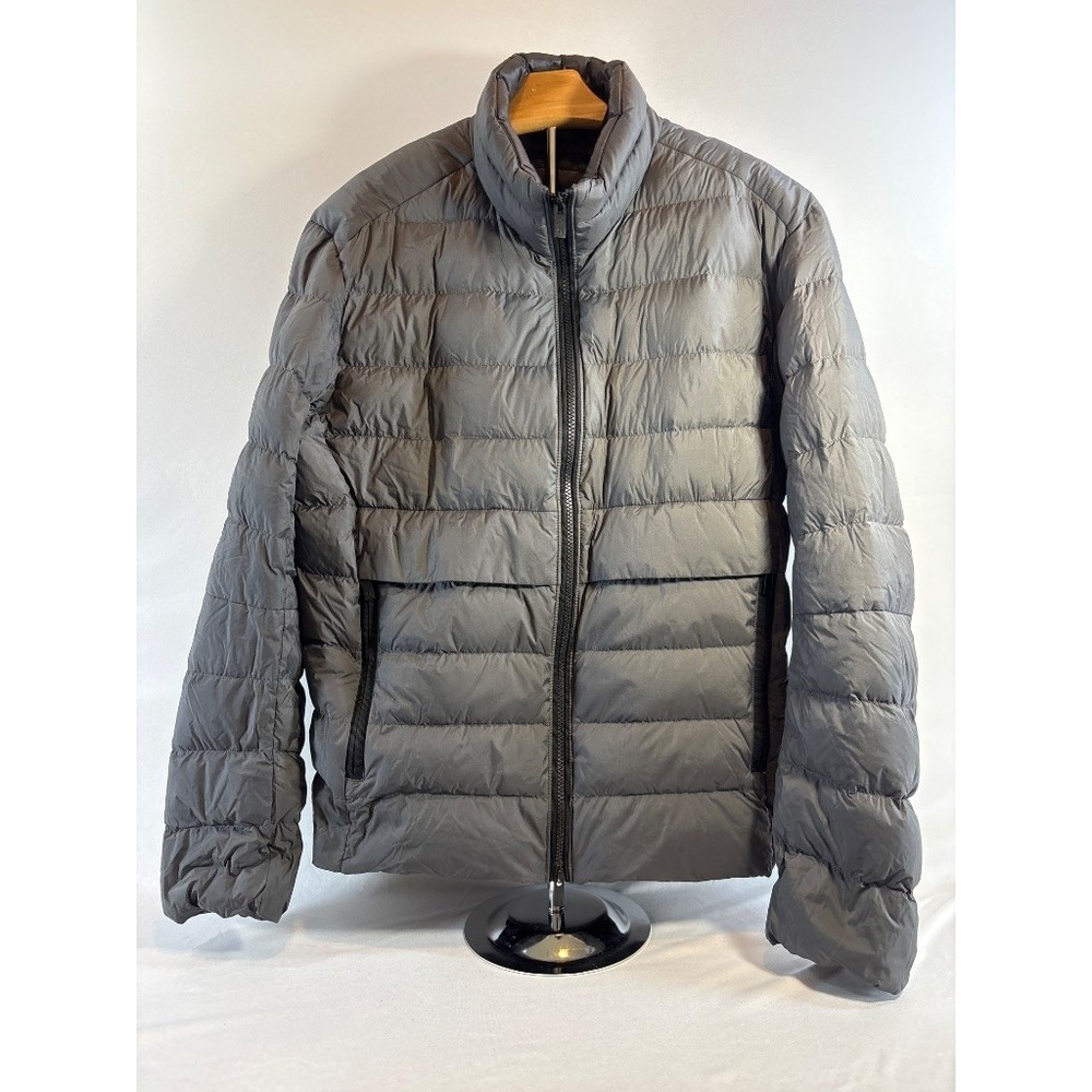 Uniqlo +J Jil Sander Collab Gray Down Puffer Jacket Men's S Minimalist